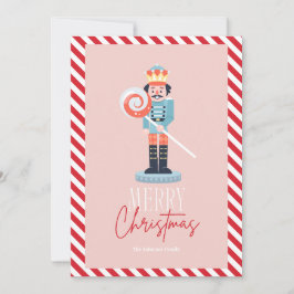 Festividades Cartão de Natal de Noz-Cacker Sorridente