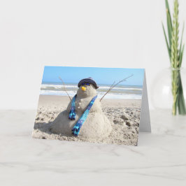 Festividades Cartão de Natal de Praia da Flórida