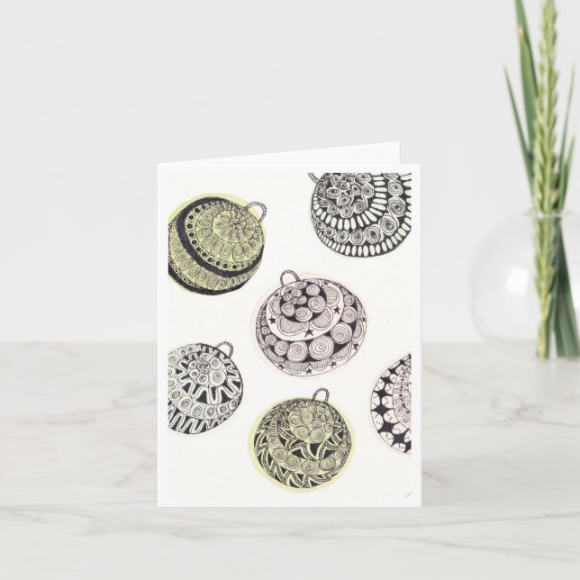 Festividades Cartão de Natal de vazio - Balas de Natal (Frente)