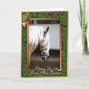 Festividades Cartão de Natal de Vazio Haflinger