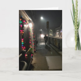 Festividades Cartão de Natal de Woods Hole