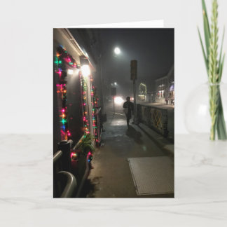 Festividades Cartão de Natal de Woods Hole