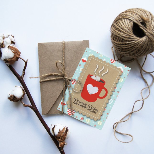 Festividades Cartão de Natal "Desejos Mais Quentes" de Trendy H (Criador carregado)