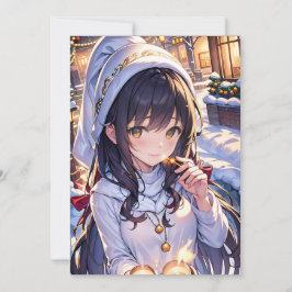 Festividades Cartão de Natal do Estilo de Animação