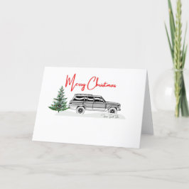 Festividades Cartão de Natal do Grand Wagon