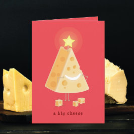 Festividades Cartão de Natal do Grande Queijo