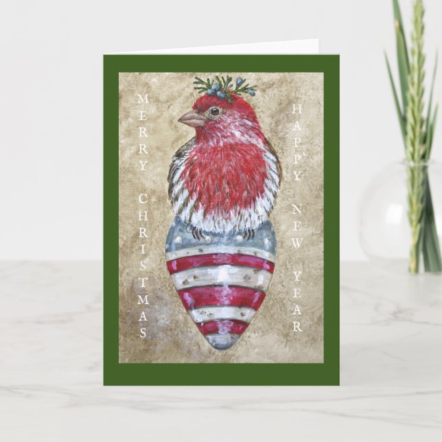 Festividades Cartão de Natal do Joe Festivo (Frente)