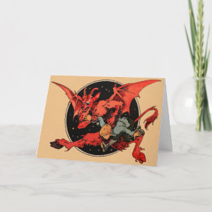 Festividades Cartão de Natal do Krampus