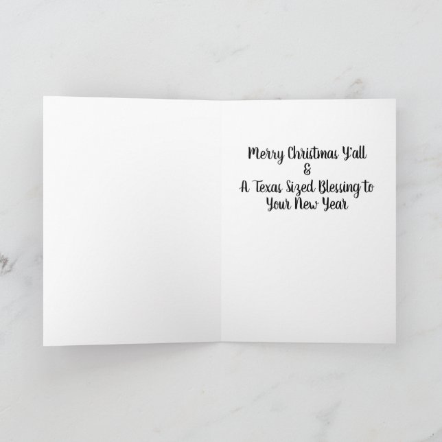 Festividades Cartão de Natal do Orgulho Texas (Interior)