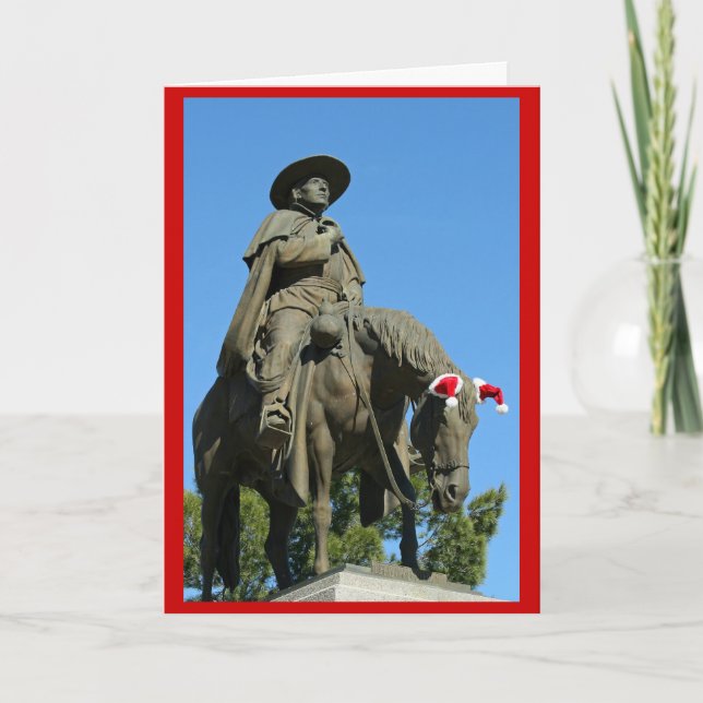 Festividades Cartão de Natal do Padre Kino (Frente)