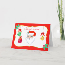 Festividades Cartão de Natal do Papai Noel