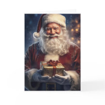 Cartão de Natal do Papai Noel