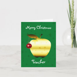 Festividades Cartão de Natal do Professor