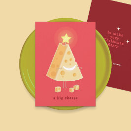 Festividades Cartão de Natal do Queijo Grande
