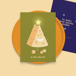 Festividades Cartão de Natal do Queijo Grande