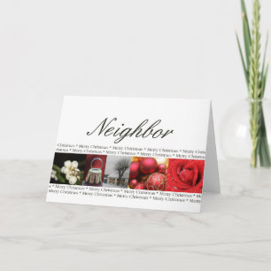 Festividades Cartão de Natal do Vizinho