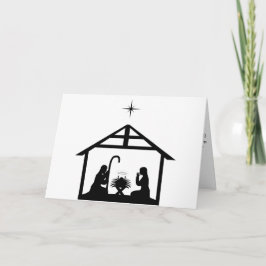 Festividades Cartão de Natal dobrado