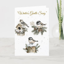 Cartão de Natal Dobrado - Cartão de Esplendor Vito