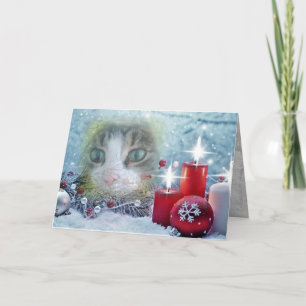 Festividades Cartão de Natal dobrado nº 1 da Boo