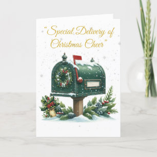 Festividades Cartão de Natal Dobrável - Cartão Esplendor Vitori