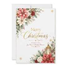 Cartão de Natal Elegante