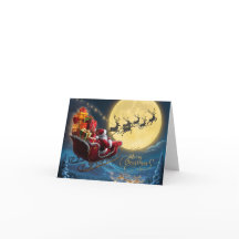 Cartão de Natal em Branco