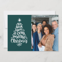 Cartão de Natal Empresarial Desejando Boas Festas 