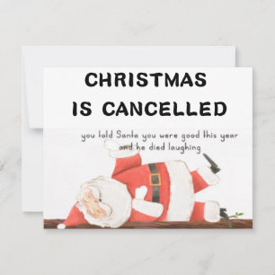 Festividades Cartão de Natal Engraçado
