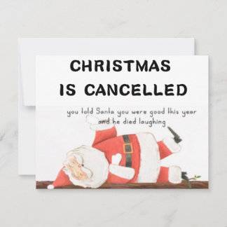Festividades Cartão de Natal Engraçado