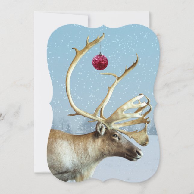 Festividades Cartão de Natal Engraçado (Frente)