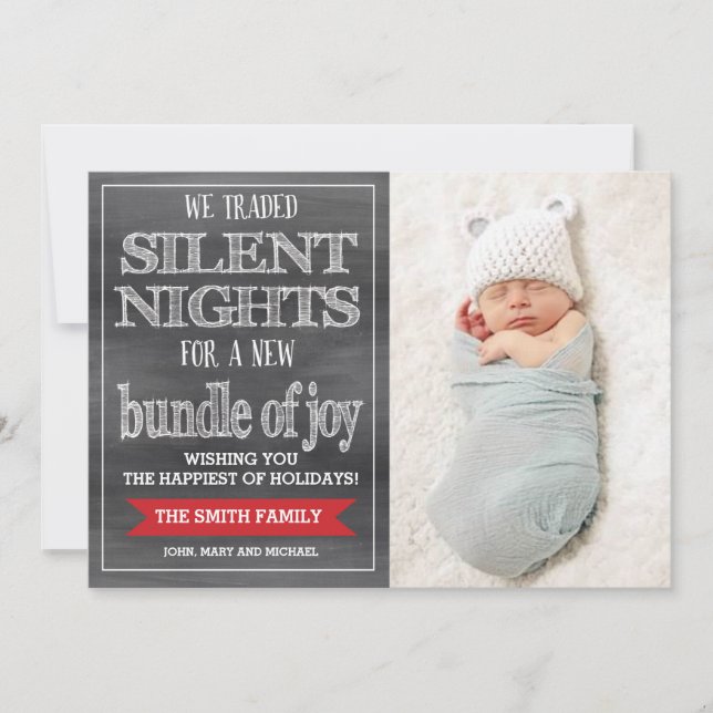 Festividades Cartão de Natal Engraçado, Cartão com fotos de Fér (Frente)