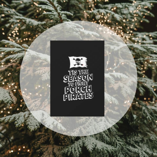 Festividades Cartão de Natal Engraçado - "Esta é a estação" (Criador carregado)