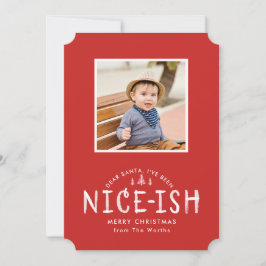 Festividades Cartão de Natal engraçado para fotos quadradas