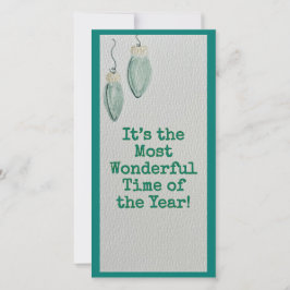 Festividades Cartão de Natal Familiar - Mais Maravilhoso - Cart