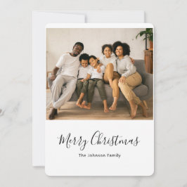 Festividades Cartão de Natal Feliz