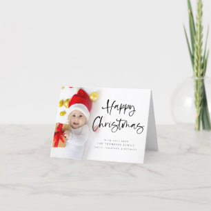 Festividades Cartão de Natal Feliz 6 Foto Férias