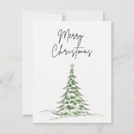 Festividades Cartão de Natal "Feliz Natal" - Árvore