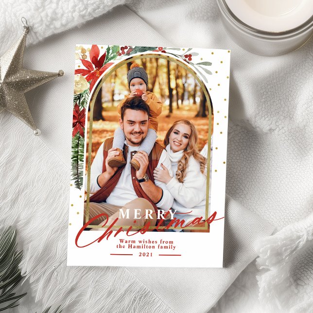 Festividades Cartão de Natal Feliz para a Família Fotografias (Criador carregado)