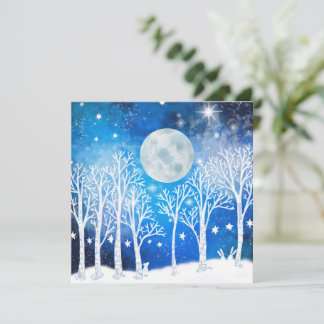 Festividades Cartão de Natal Festive Galaxy, em branco por dent