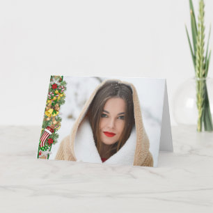 Festividades Cartão de Natal Fotográfico