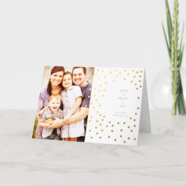 Festividades Cartão de Natal Fotográfico para Strips Coloridas 