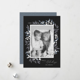 Festividades Cartão de Natal Frutas de Natal