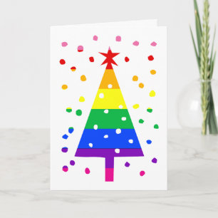 Festividades Cartão de Natal Gay Feliz Natal Queer LGBTQ