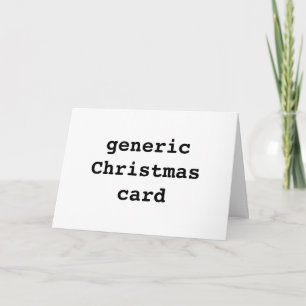 Festividades Cartão de Natal Genérico
