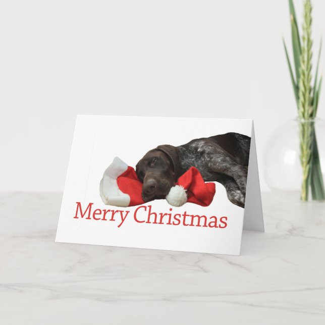 Festividades Cartão de Natal Glossy Grizzly Feliz (Frente)