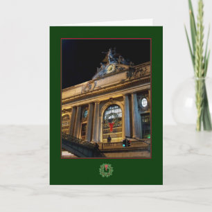 Festividades Cartão de Natal "Grande Central" - Natal