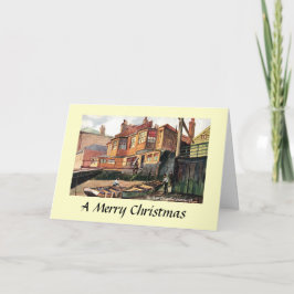 Festividades Cartão de Natal - Greenwich, Londres