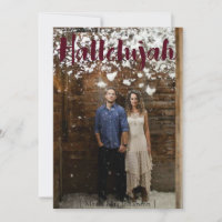Cartão de Natal Hallelujah