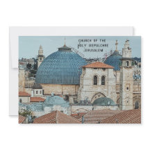 Cartão de Natal Holy Land Faith