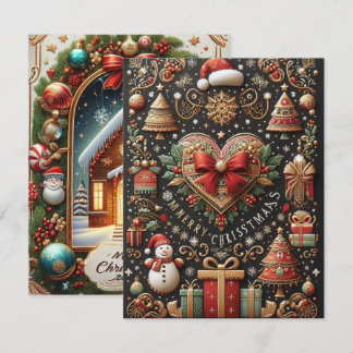Festividades Cartão de Natal inigualável.